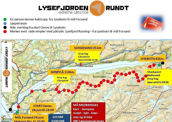 Flørli 4444 Lysefjorden - Director's Feriehus Sandnes (Rogaland)